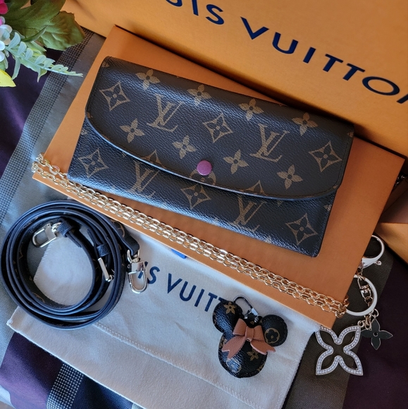 💜Louis Vuitton Monogram Emily Women's Wallet Unisex💜 - Picture 4 of 17